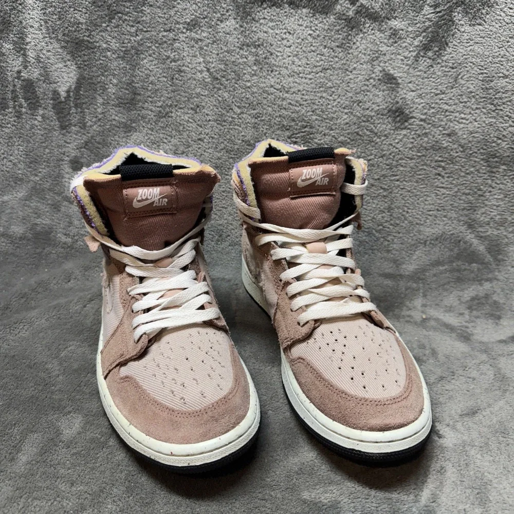 Air Jordan 1 Zoom Air‎ Comfort High Fossil Stone Size 10 Men's Basketball